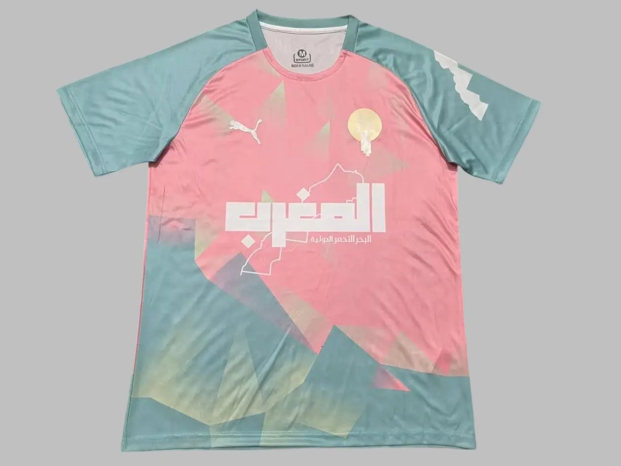 24/25 Maillot Concept du Maroc Rose/Bleu