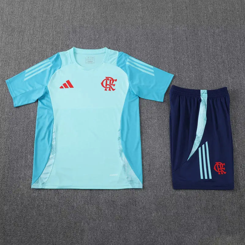 24/25 Ensemble d’entraînement du Flamengo Bleu Clair