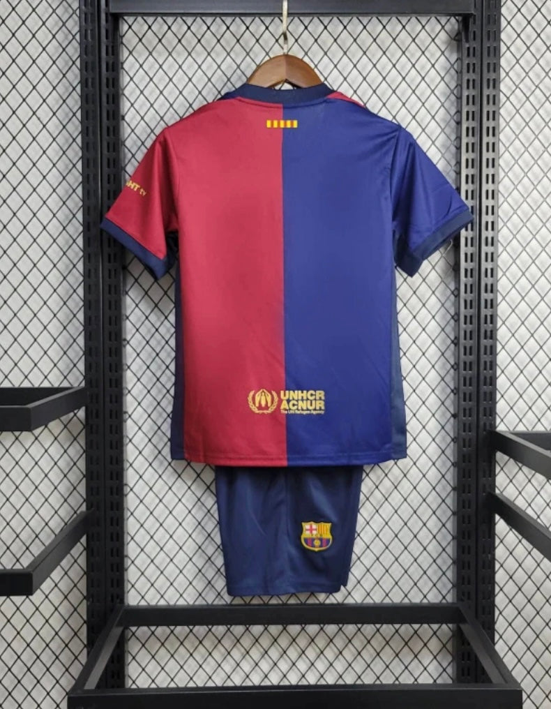 FC BARCELONA - KIDS' HOME KIT 24/25