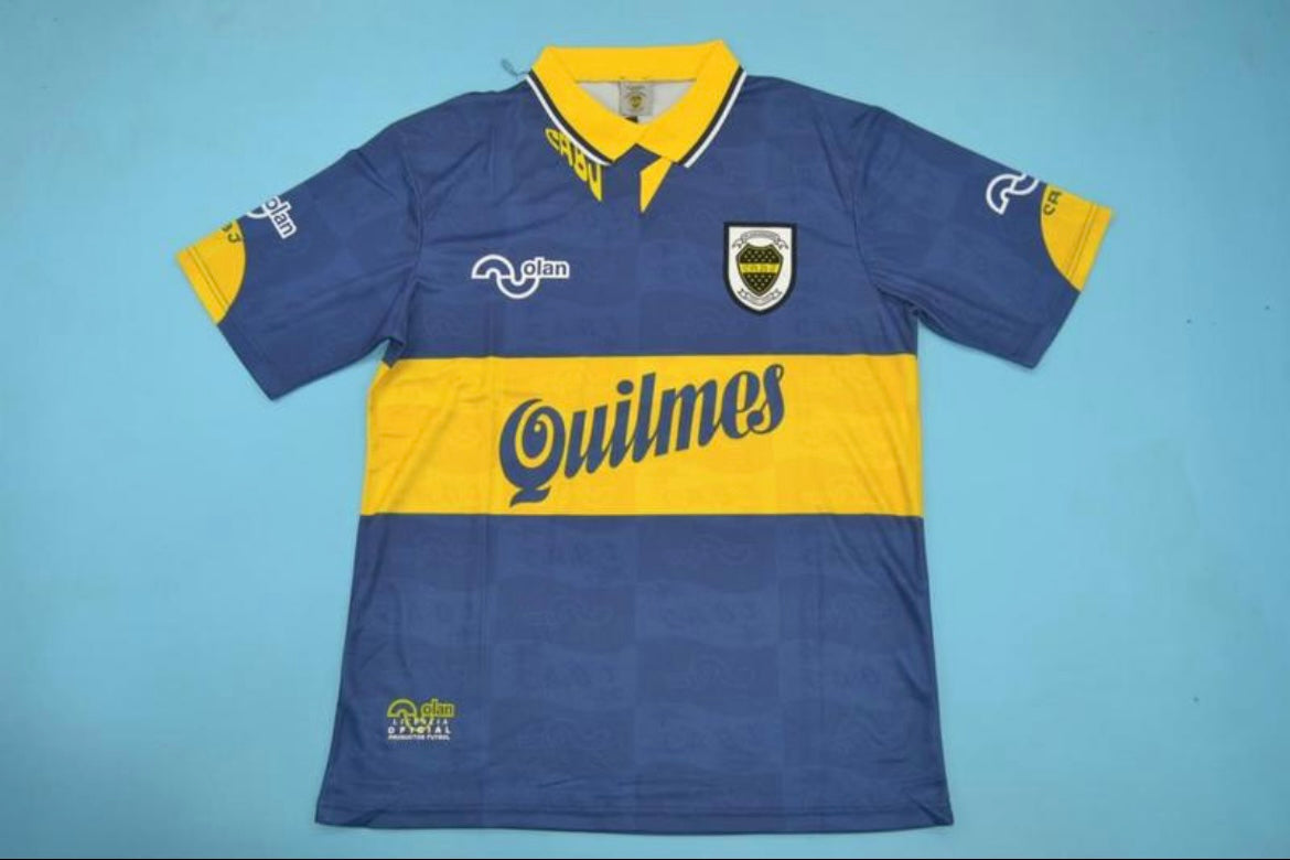 BOCA JUNIORS - HOME JERSEY 1995/96