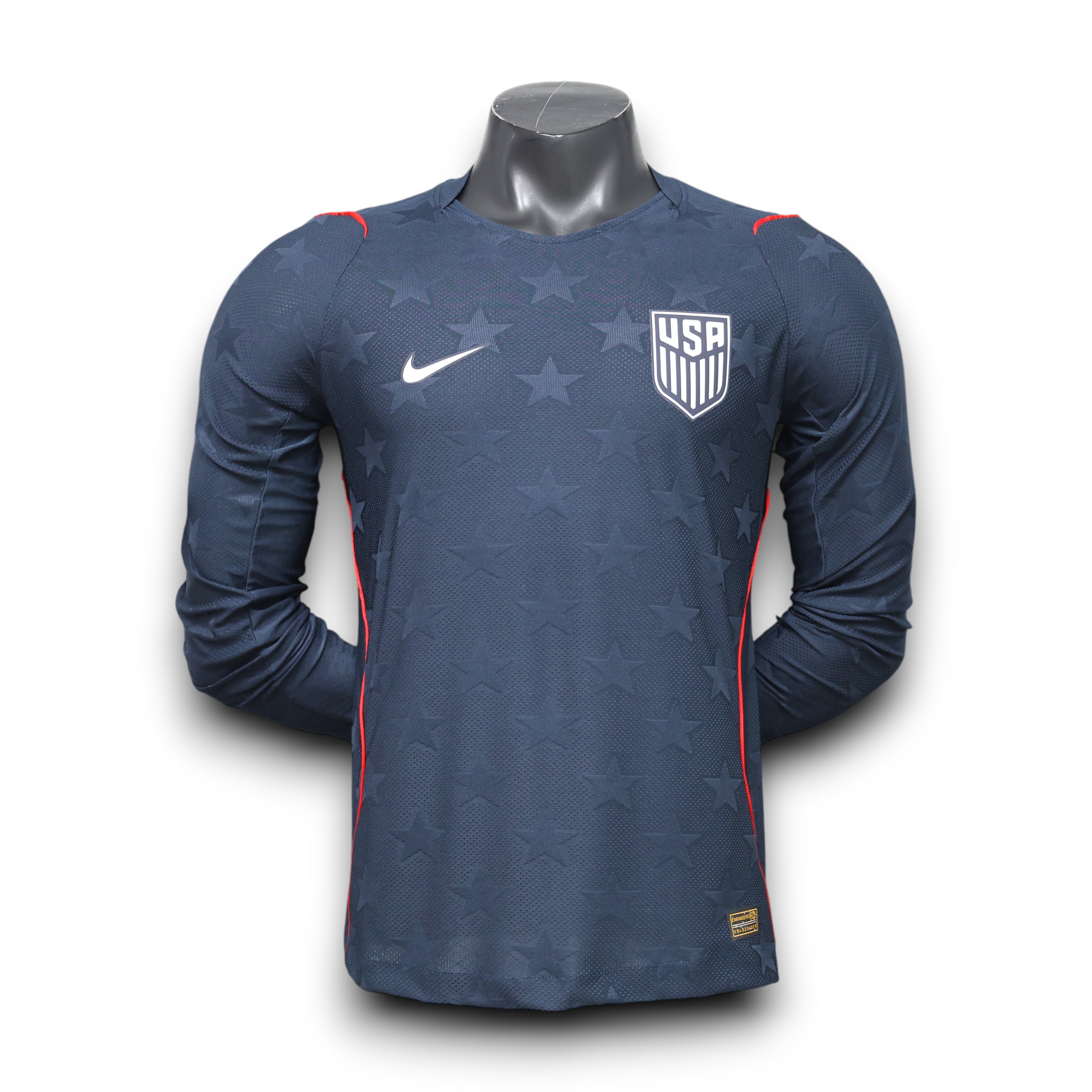 ÉTATS-UNIS - MAILLOT EXTÉRIEUR JOUEUR MANCHES LONGUES 2026
