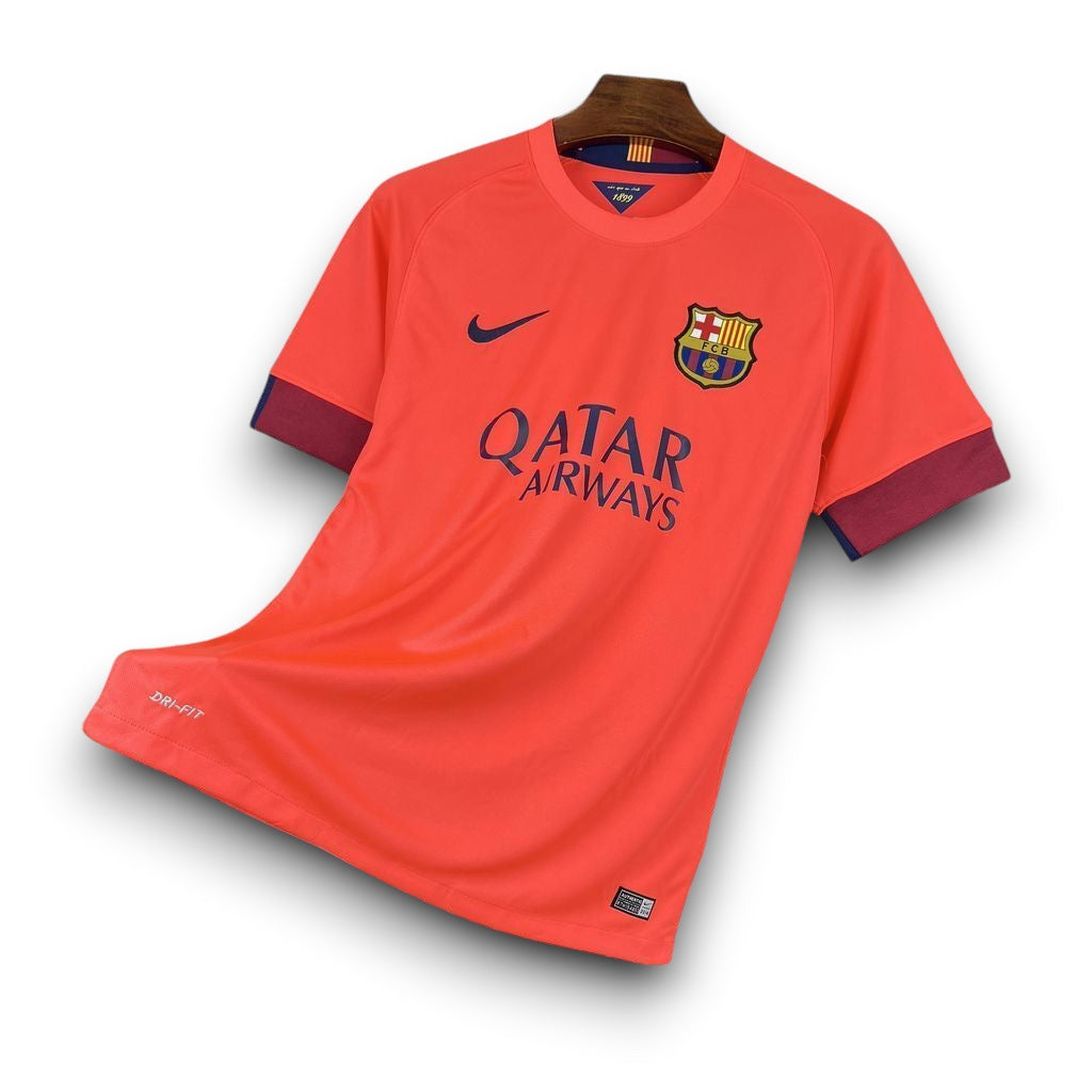 FC BARCELONE - MAILLOT EXTÉRIEUR RÉTRO 14/15
