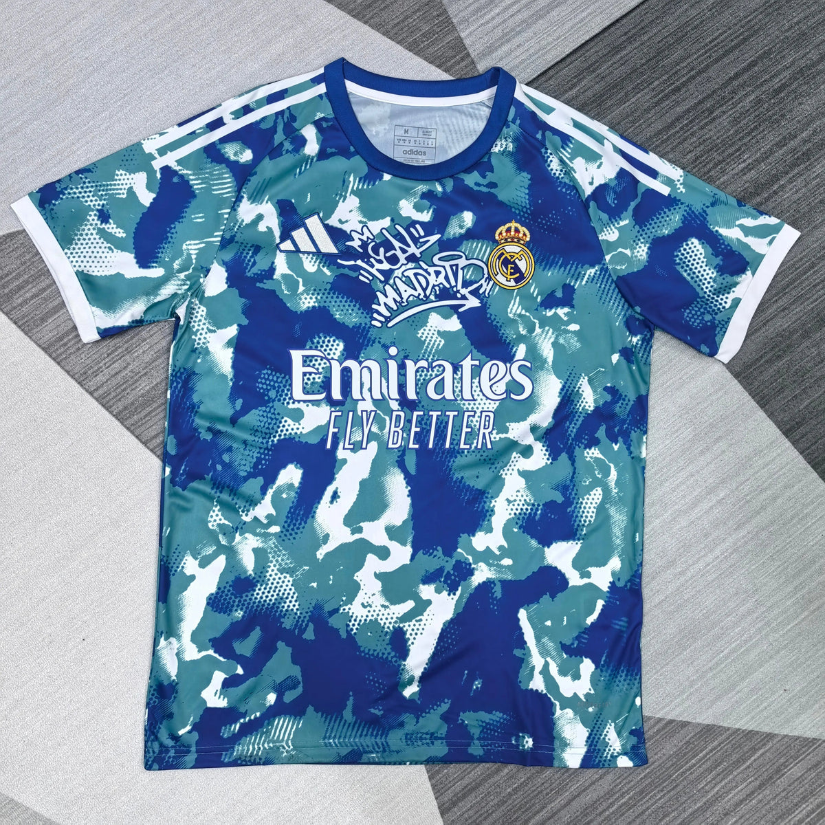 Maillot Réal Madrid Spécial "Military Blue"