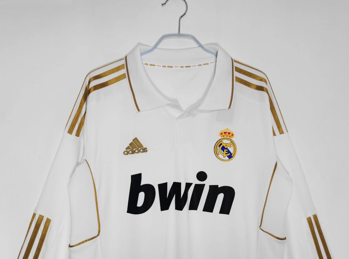 REAL MADRID - MAILLOT DOMICILE MANCHES LONGUES 11/12