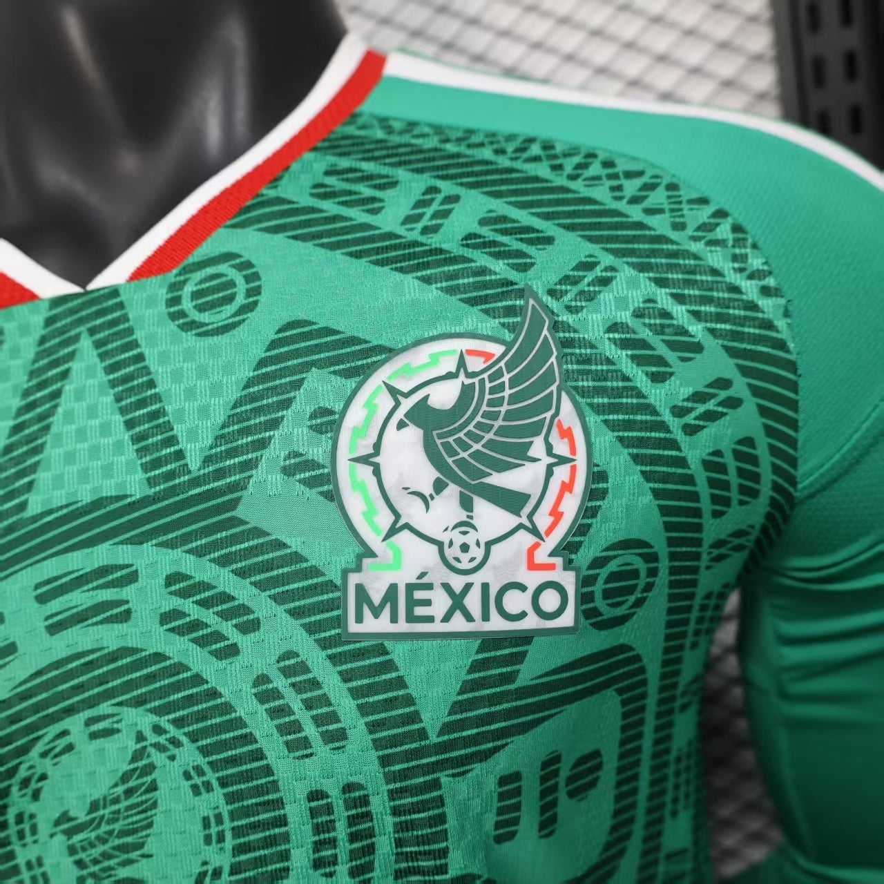 MEXICO - 2026 PLAYER LONG SLEEVE HOME JERSEY