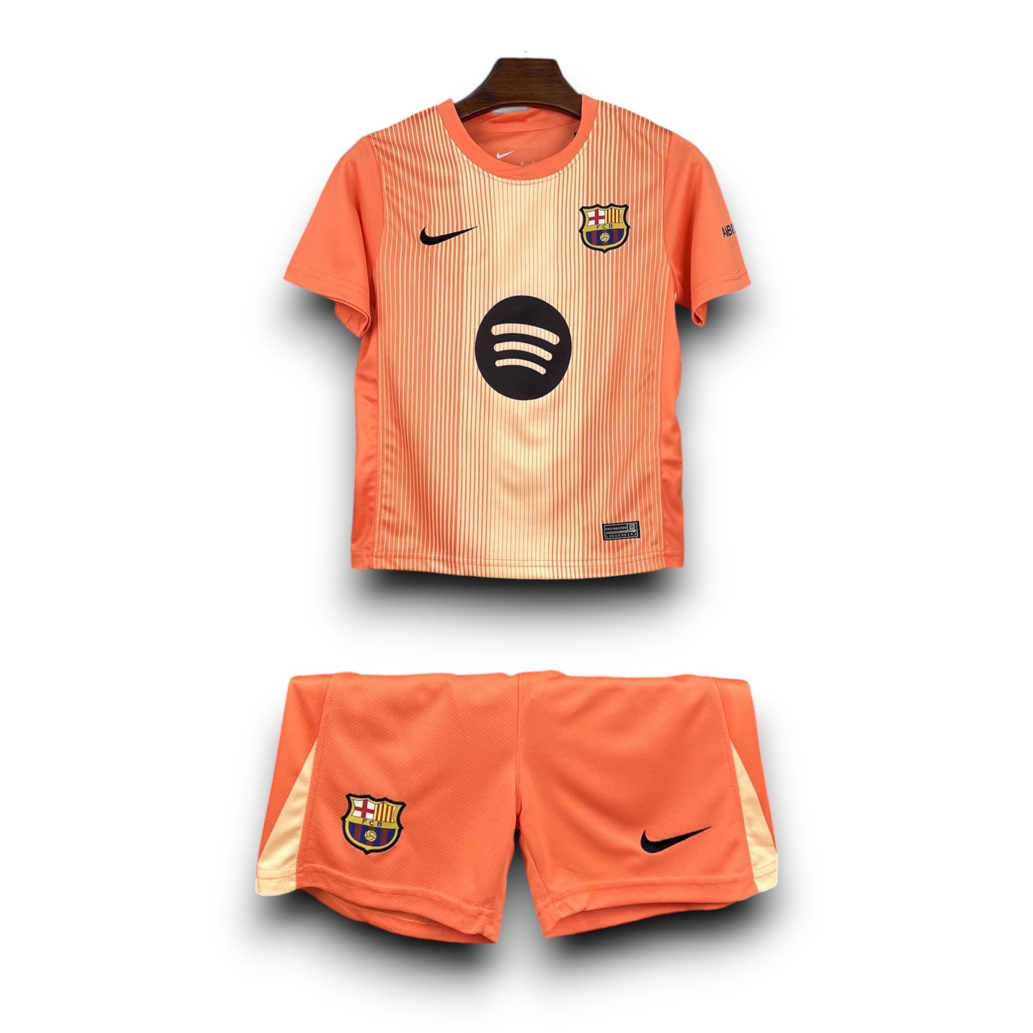 FC BARCELONE - ENSEMBLE ENFANT GARDIEN 25/26