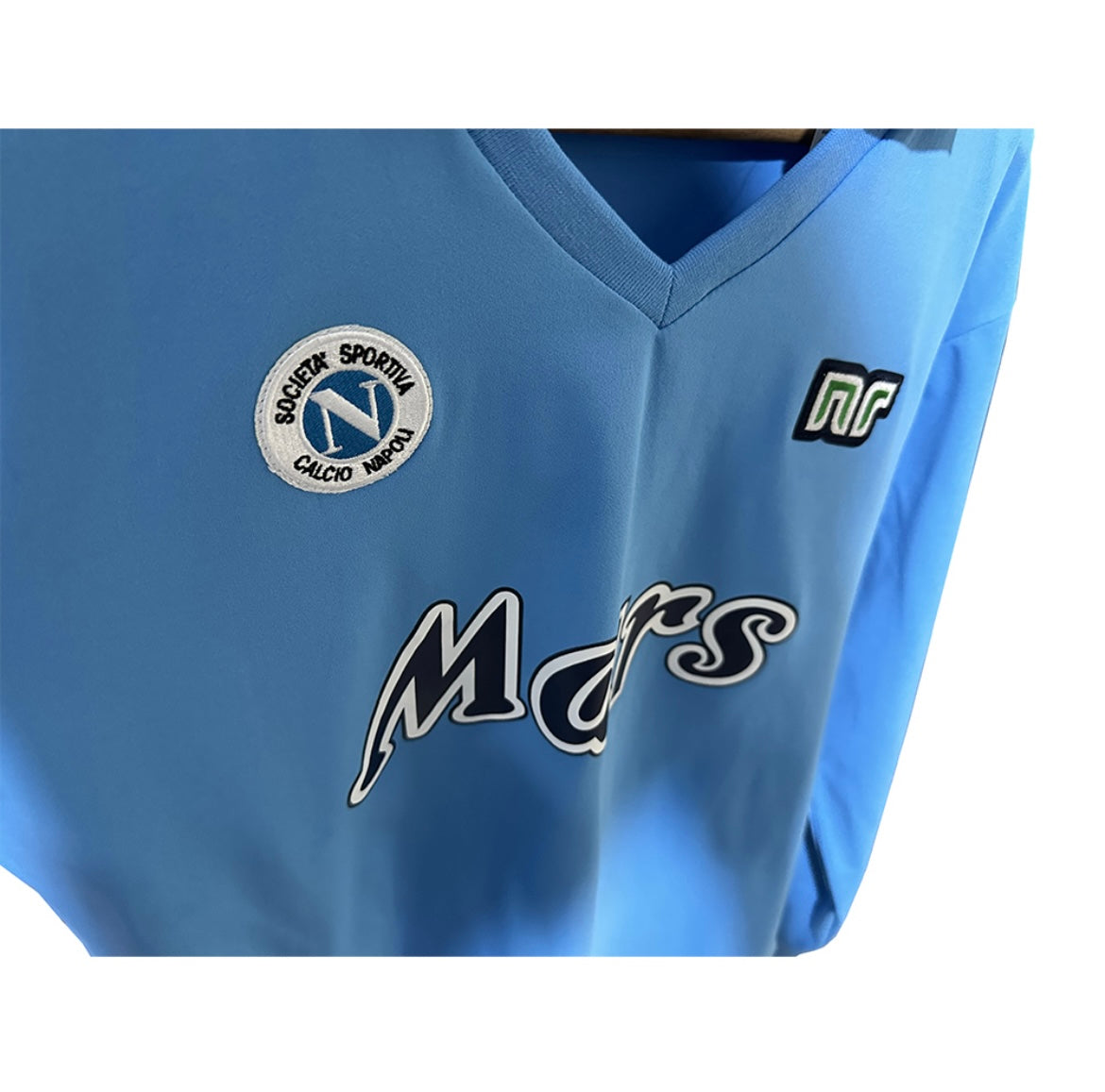 NAPLES - MAILLOT DOMICILE MANCHES LONGUES 1988/89