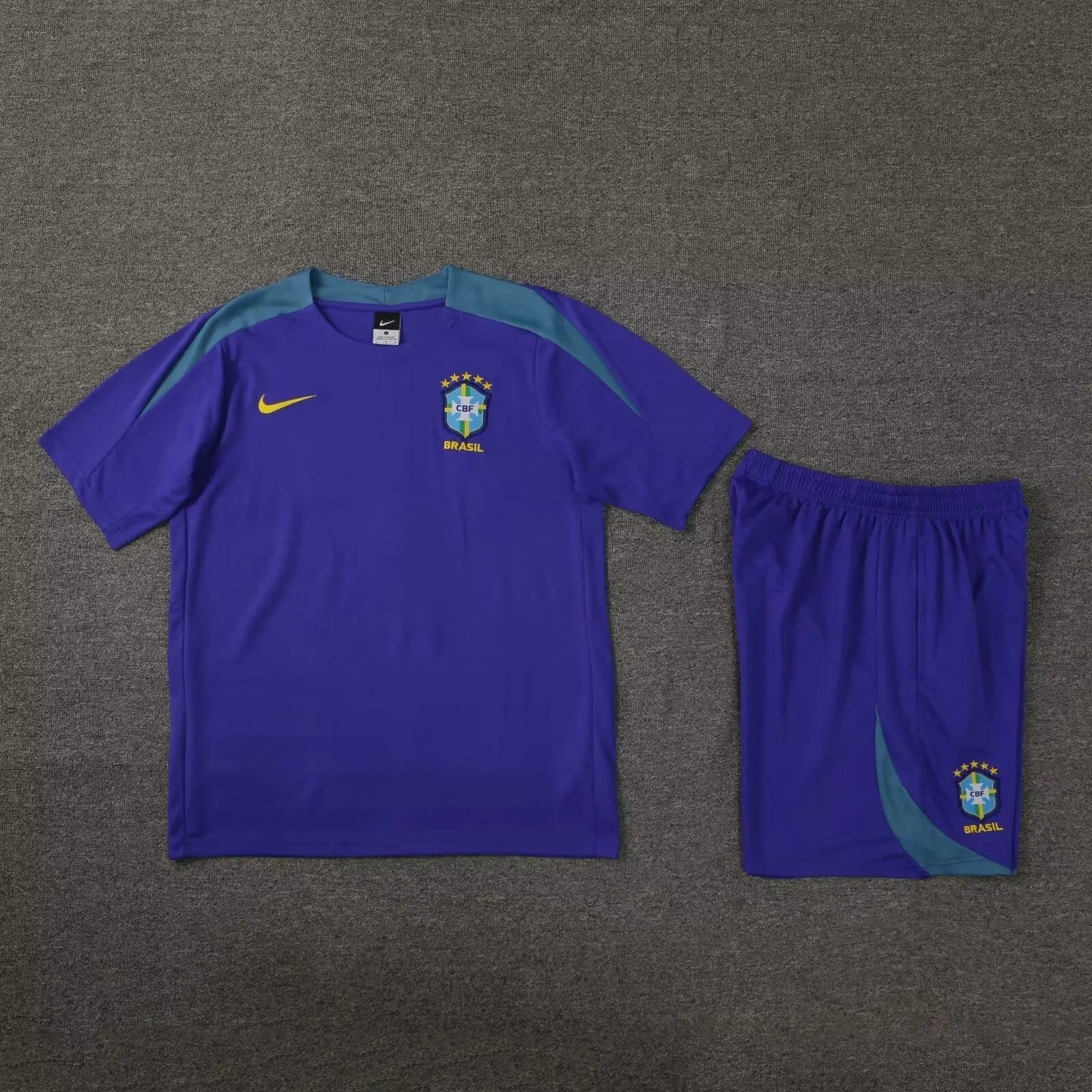 23/24 Ensemble d’entraînement BRÉSIL Bleu/Violet