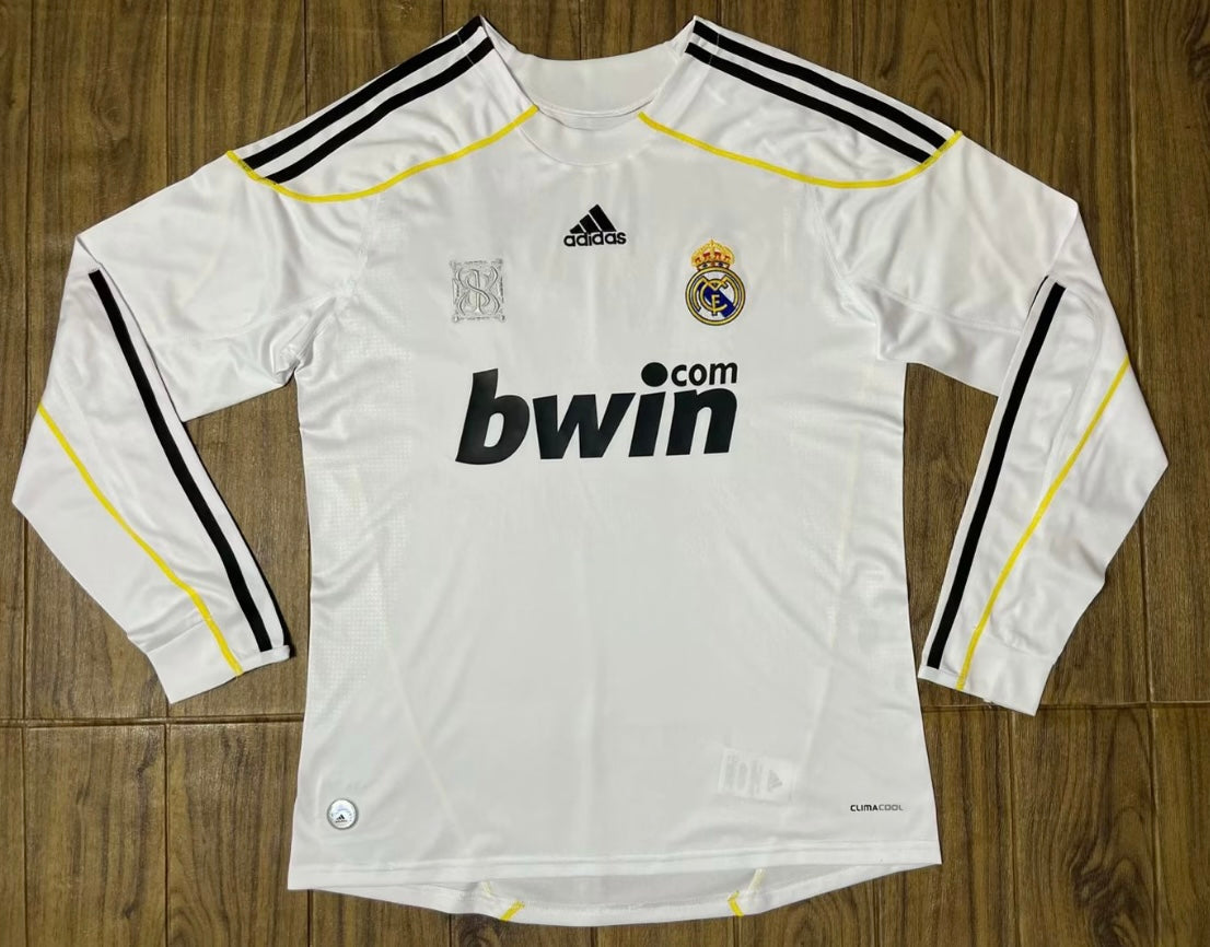 REAL MADRID - MAILLOT DOMICILE MANCHES LONGUES 09/10