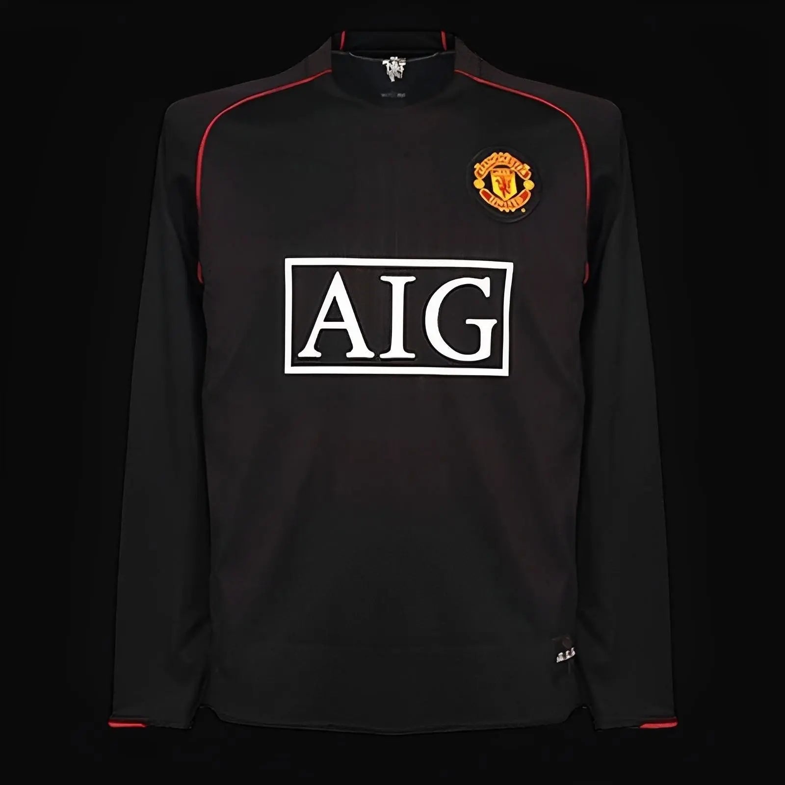 MANCHESTER UNITED - MAILLOT EXTÉRIEUR MANCHES LONGUES 07/08