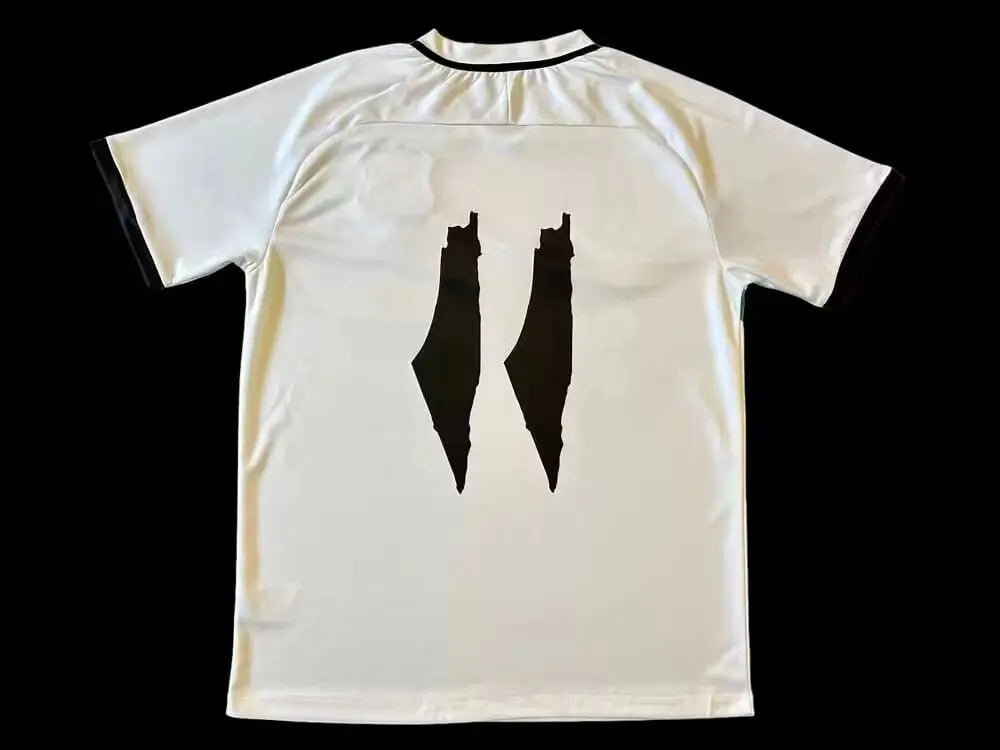 2024 Maillot Adulte PALESTINE Blanc SPÉCIALE