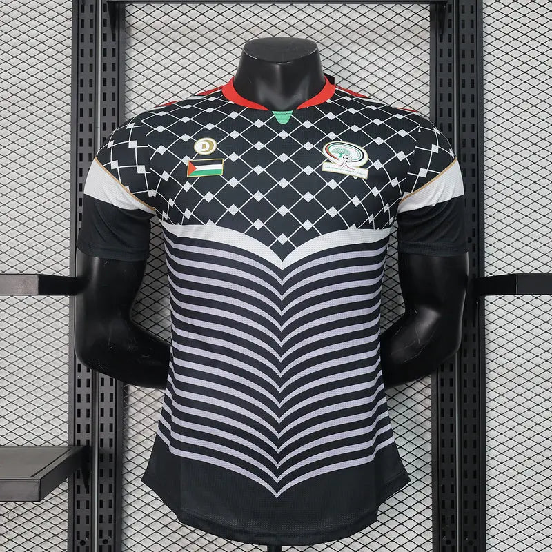 2024 Maillot Adulte Entraînement PALESTINE Noir