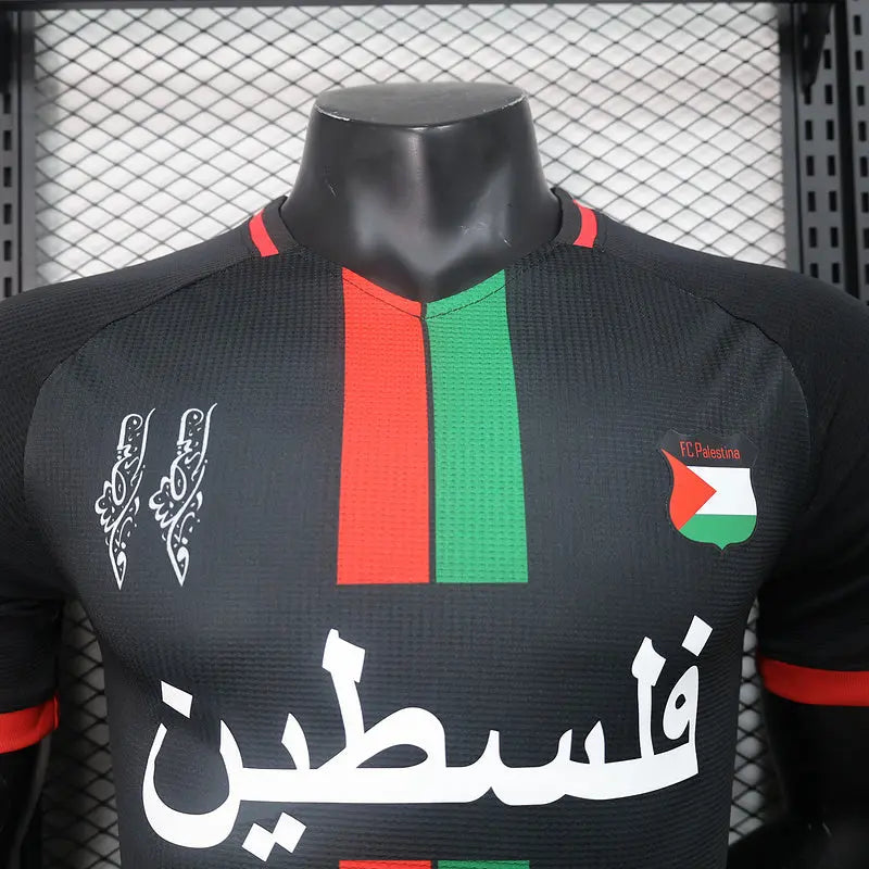 2024 Maillot Adulte Entraînement PALESTINE Noir
