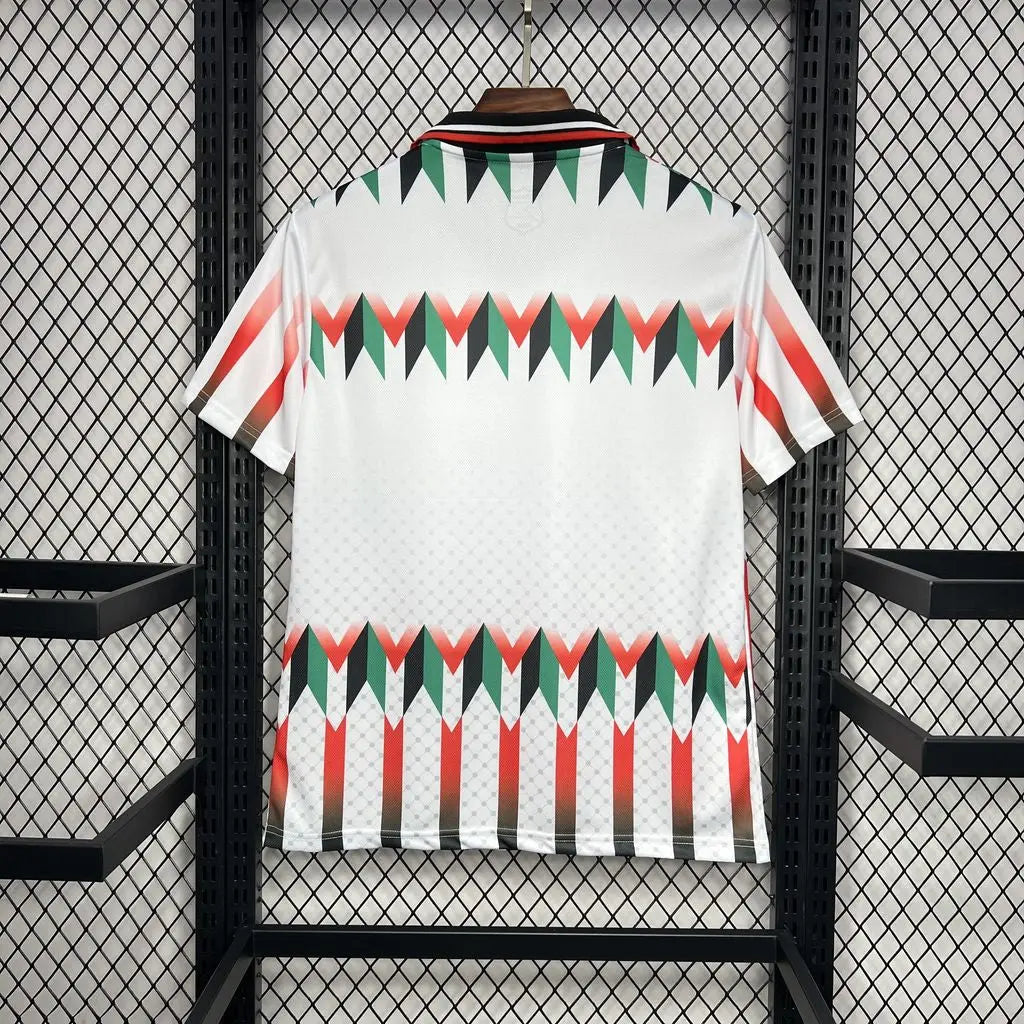 24/25 Maillot Adulte RÉTRO PALESTINE Blanc
