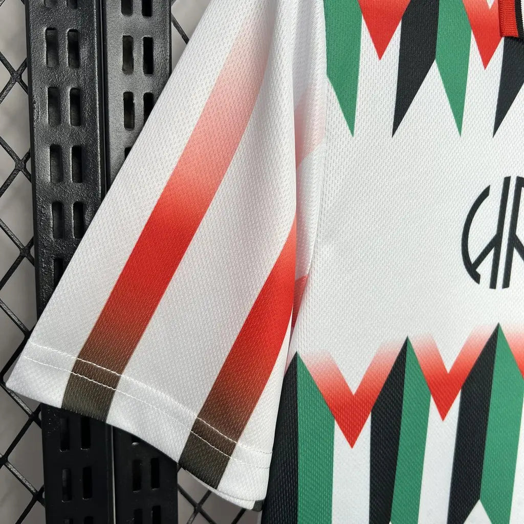 24/25 Maillot Adulte RÉTRO PALESTINE Blanc