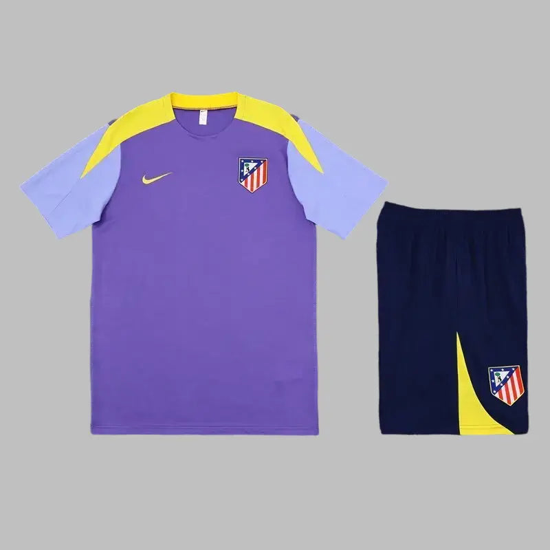 24/25 Ensemble d’échauffement ATLÉTICO MADRID Violet/Jaune/Noir