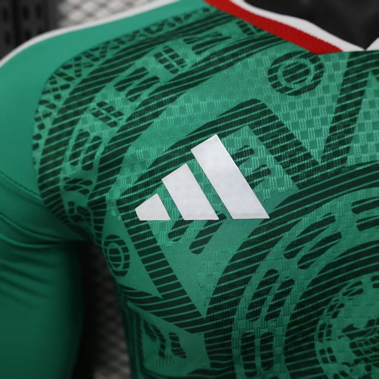 MEXICO - 2026 PLAYER LONG SLEEVE HOME JERSEY