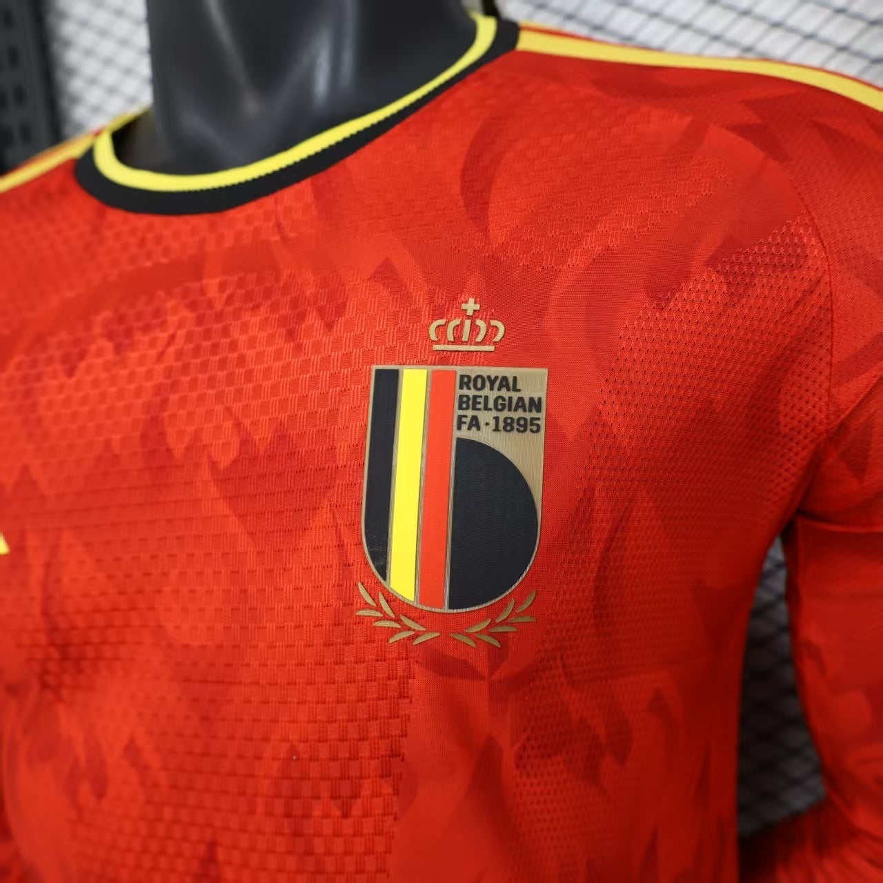 BELGIQUE - MAILLOT DOMICILE JOUEUR MANCHES LONGUES 2026
