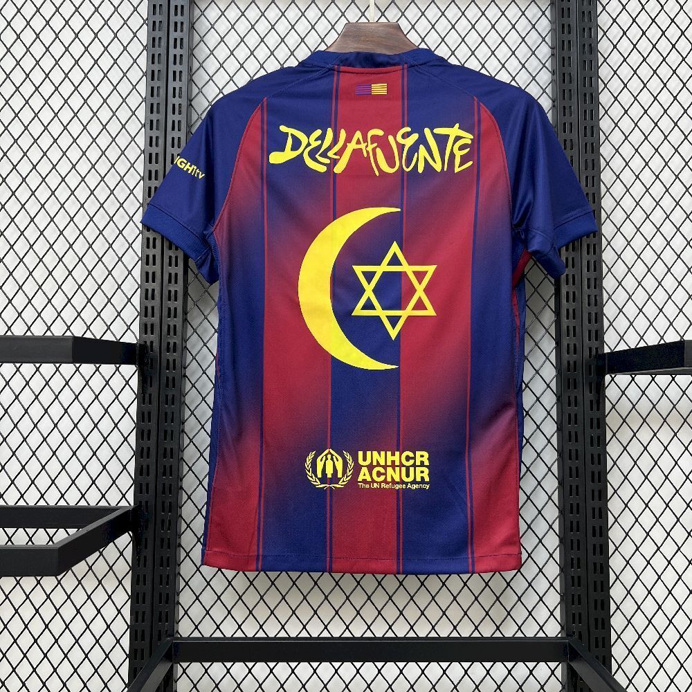 FC BARCELONE - MAILLOT DOMICILE X Dellafuente 25/26