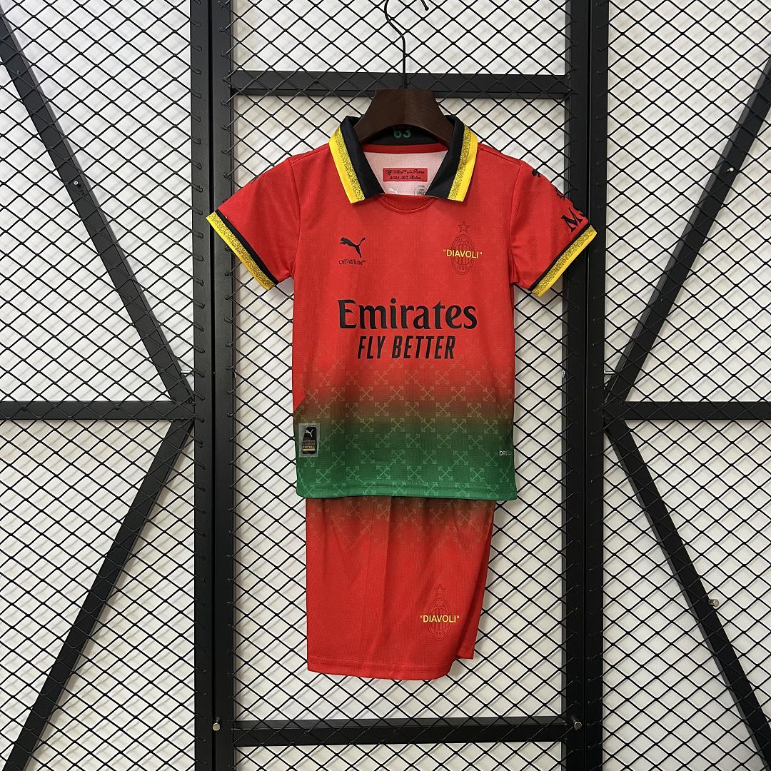 AC MILAN - ENSEMBLE ENFANT FOURTH X OFF WHITE 24/25