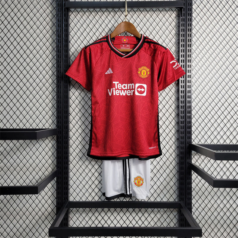 MANCHESTER UNITED - ENSEMBLE ENFANT DOMICILE 23/24