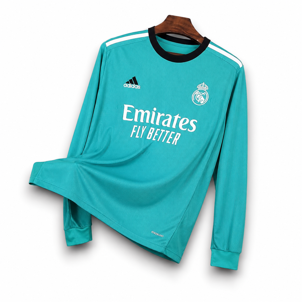 REAL MADRID - MAILLOT EXTÉRIEUR THIRD MANCHES LONGUES 21/22