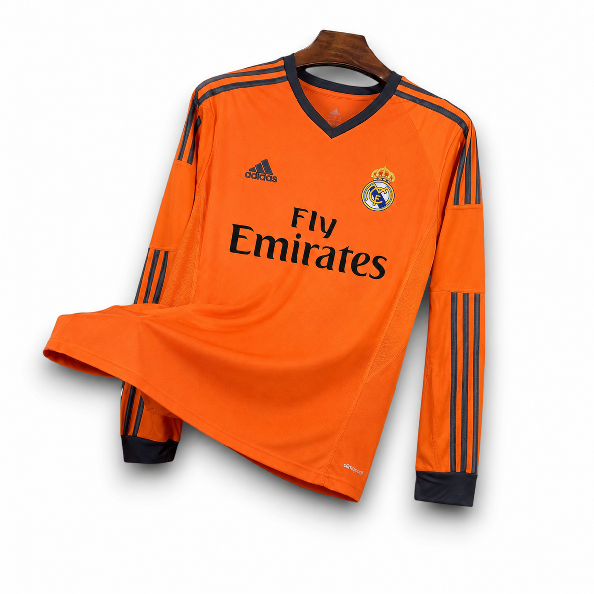 REAL MADRID - MAILLOT EXTÉRIEUR THIRD MANCHES LONGUES RETRO 13/14