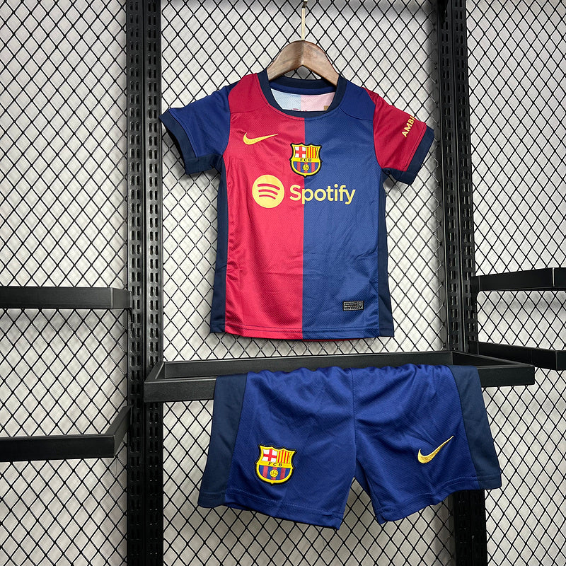 FC BARCELONE - ENSEMBLE ENFANT DOMICILE 24/25
