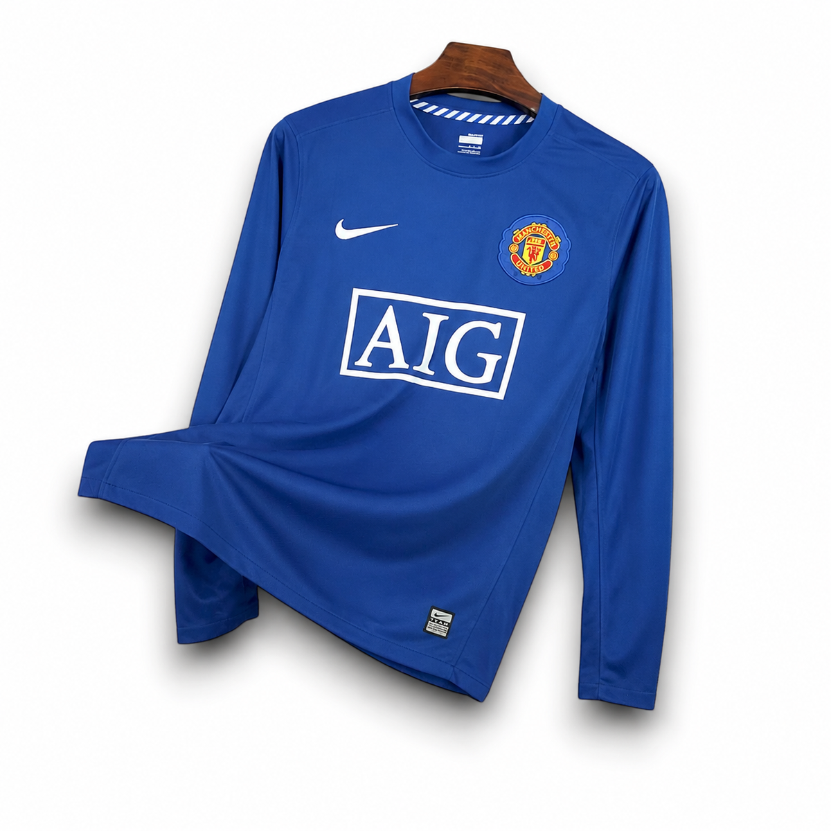 MANCHESTER UNITED - 08/09 RETRO LONG SLEEVE AWAY SHIRT