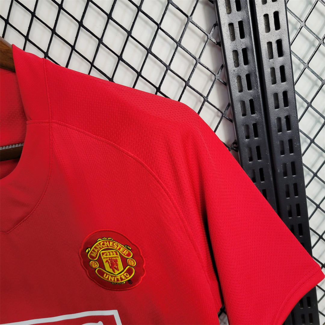 MANCHESTER UNITED - 07/08 RETRO HOME SHIRT