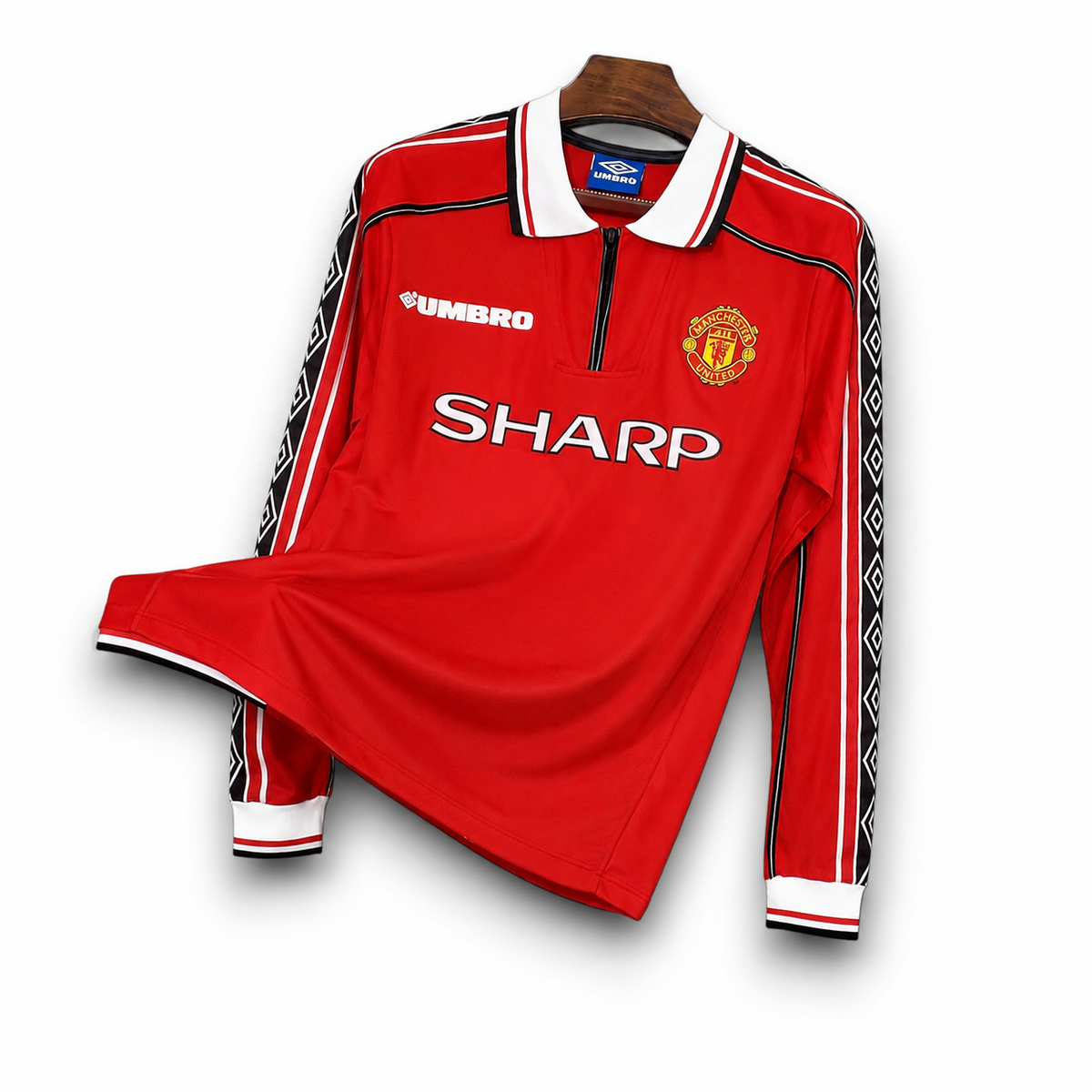 MANCHESTER UNITED - RETRO 98/99 LONG SLEEVE HOME SHIRT