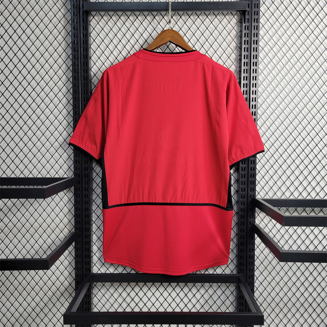 MANCHESTER UNITED - 02/04 HOME RETRO SHIRT