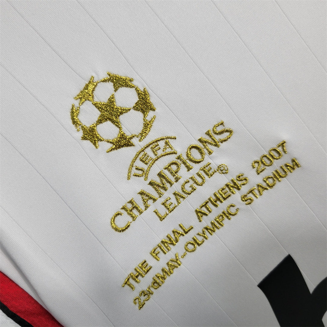 AC MILAN - MAILLOT EXTÉRIEUR MANCHES LONGUES RETRO 06/07