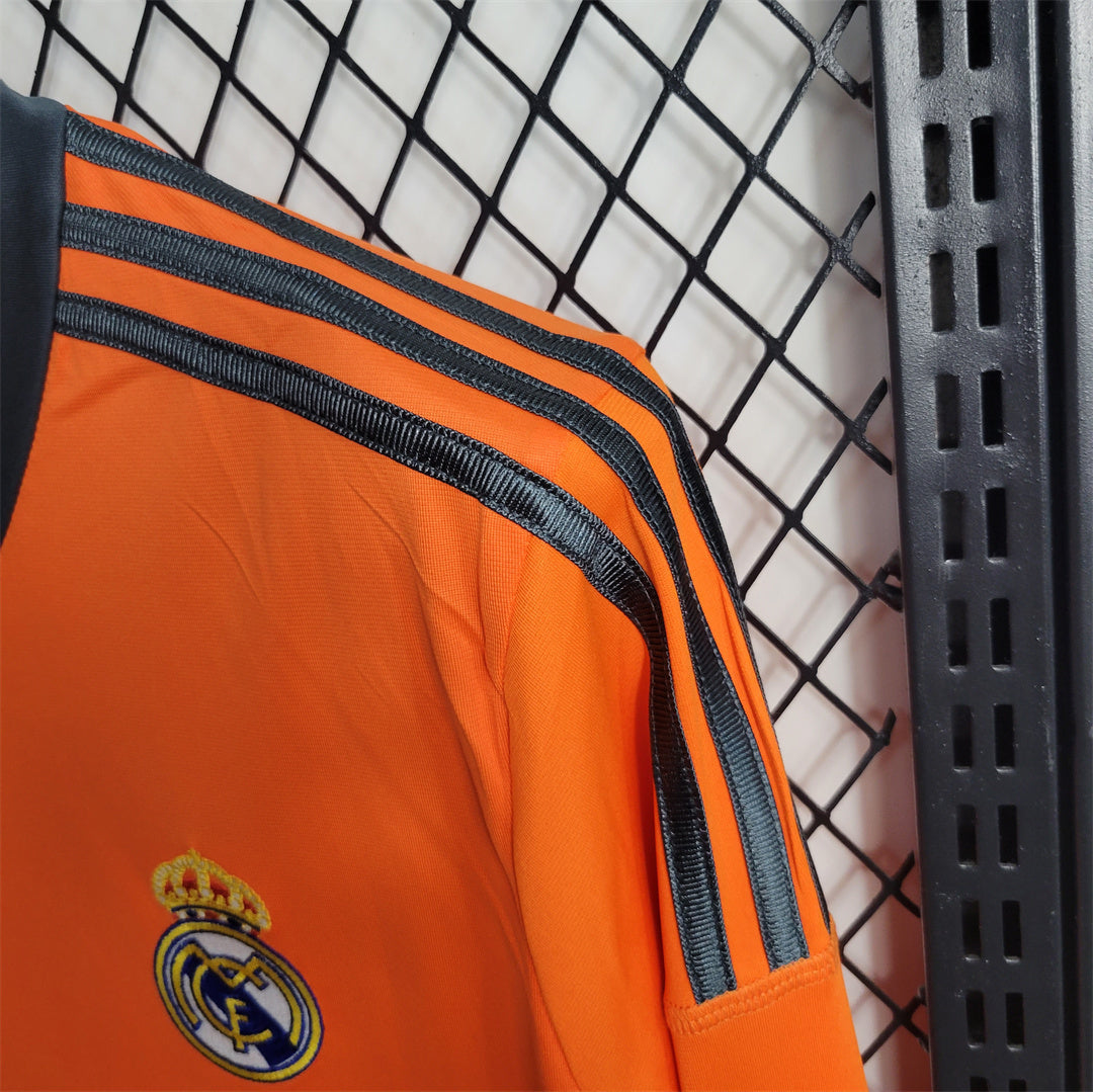 REAL MADRID - MAILLOT EXTÉRIEUR THIRD MANCHES LONGUES RETRO 13/14