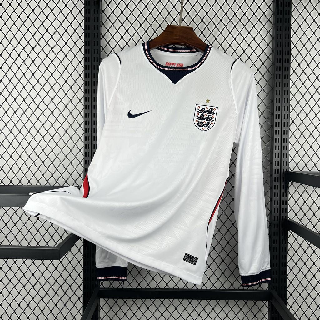 ANGLETERRE - MAILLOT DOMICILE MANCHES LONGUES 2026
