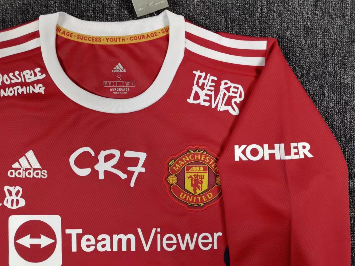 MANCHESTER UNITED - LONG SLEEVE CONCEPT JERSEY 21/22