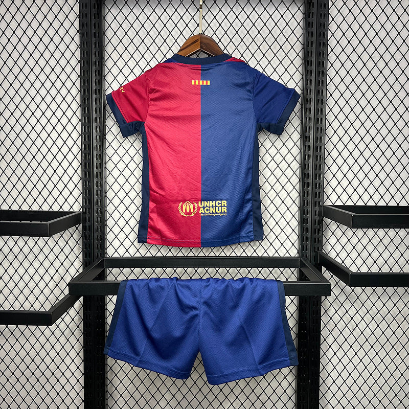 FC BARCELONE - ENSEMBLE ENFANT DOMICILE 24/25
