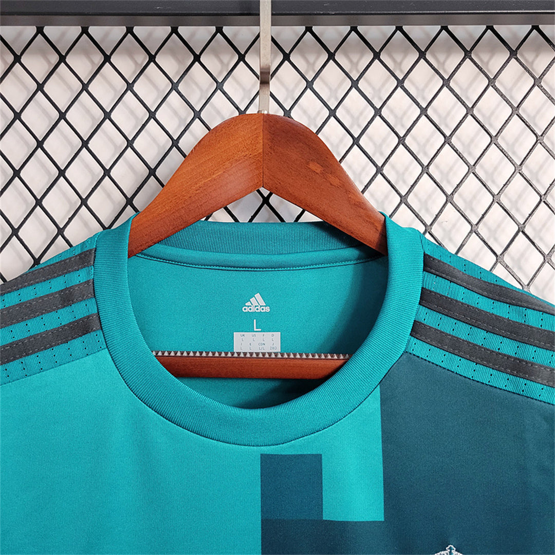 REAL MADRID - MAILLOT EXTÉRIEUR THIRD MANCHES LONGUES RETRO 17/18