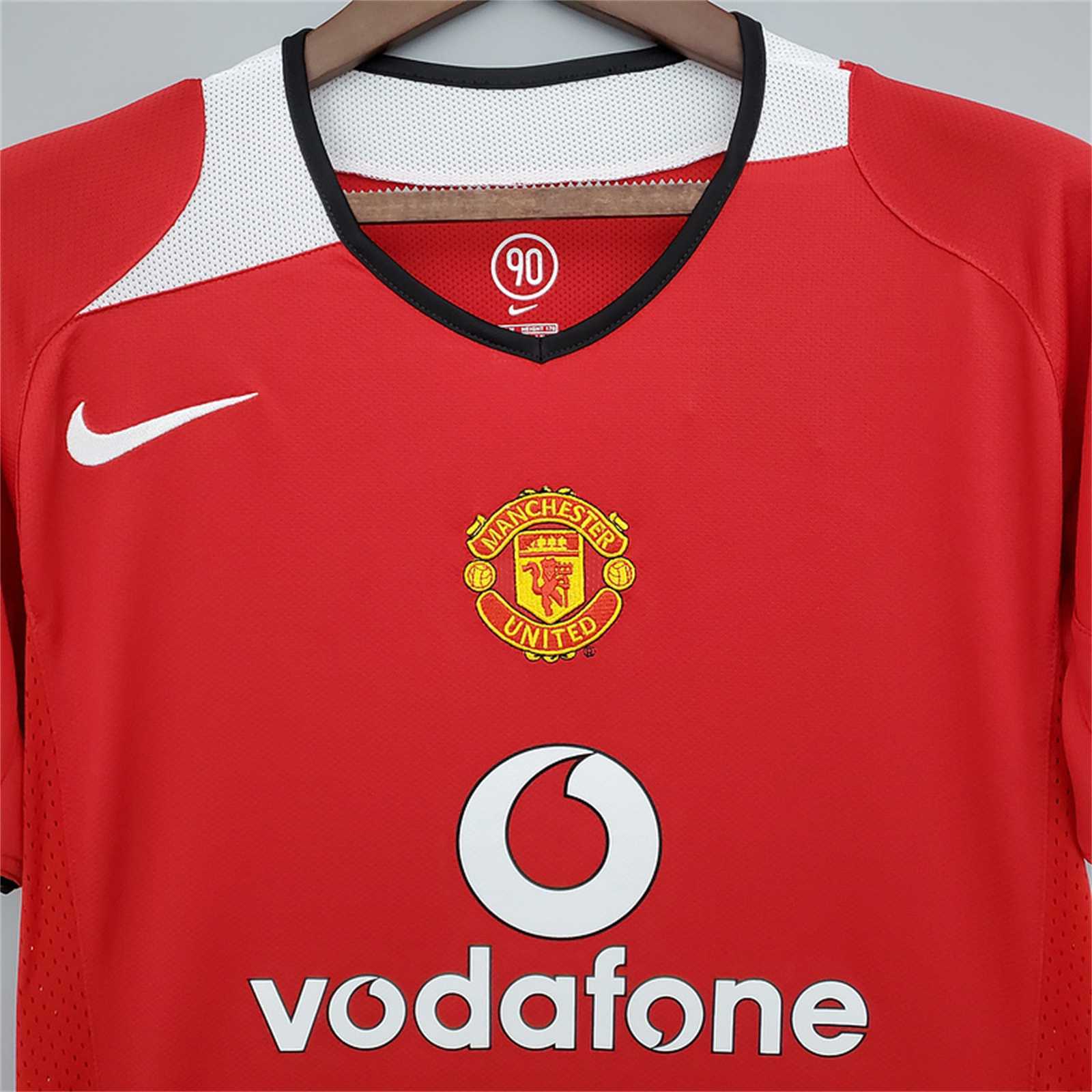 MANCHESTER UNITED - 04/06 RETRO HOME JERSEY