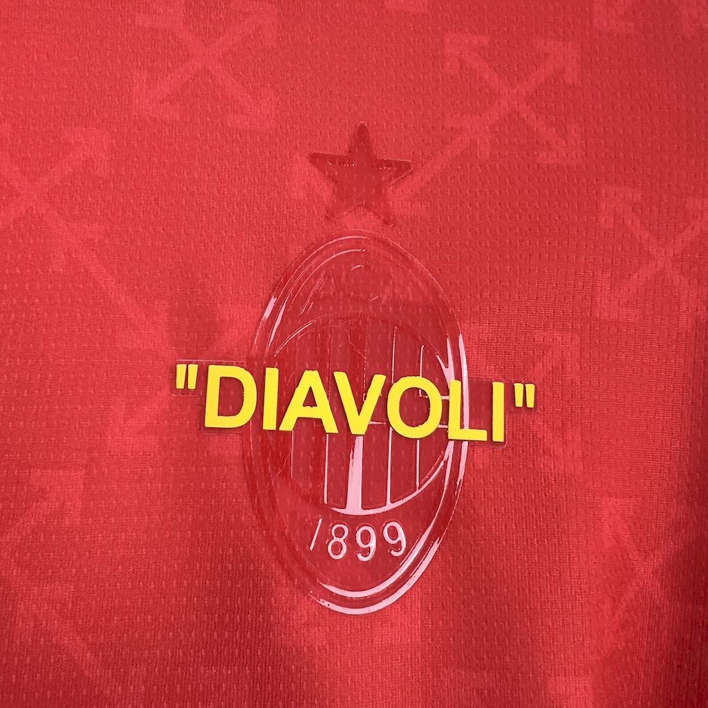 AC MILAN - MAILLOT FOURTH X OFF WHITE 24/25