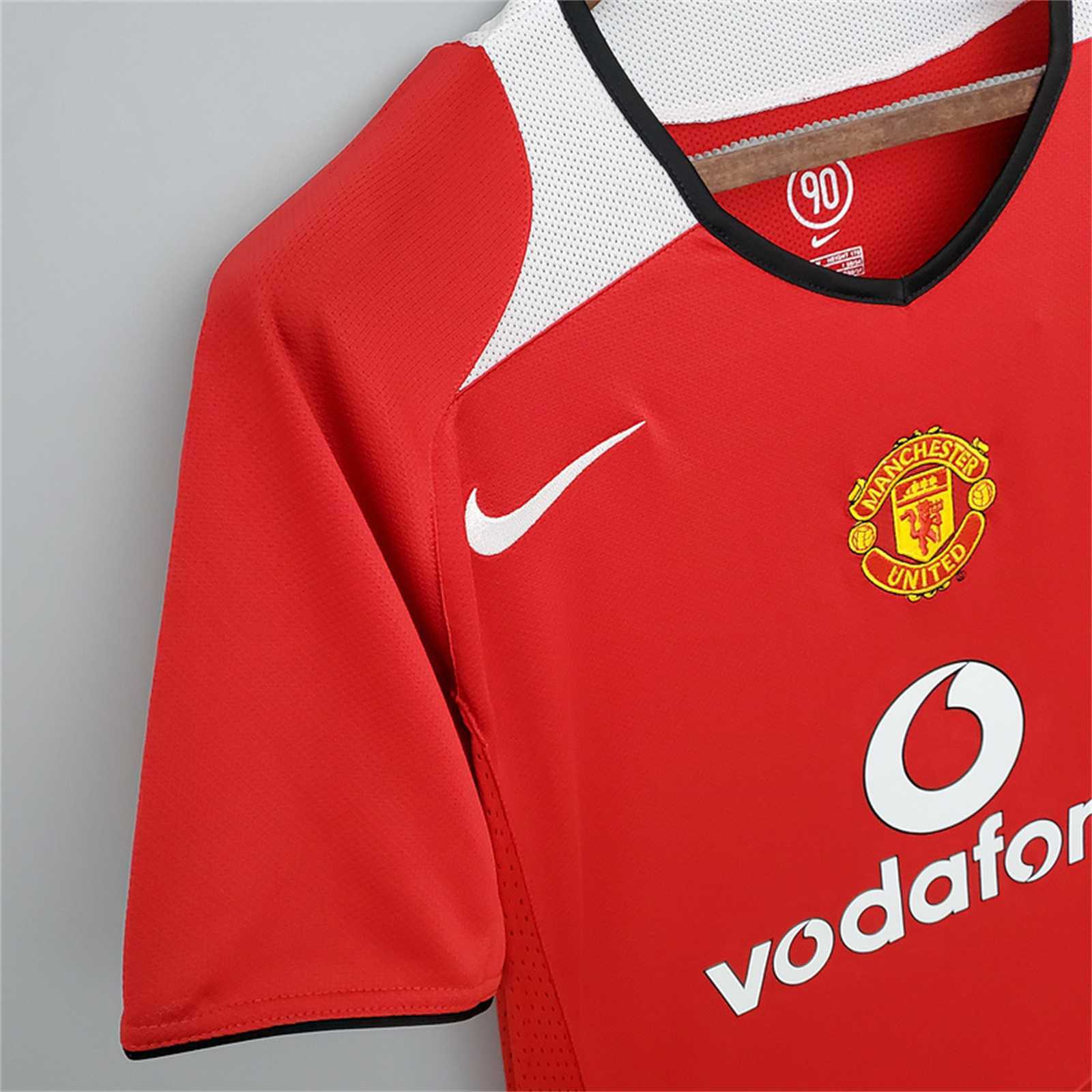 MANCHESTER UNITED - 04/06 RETRO HOME JERSEY