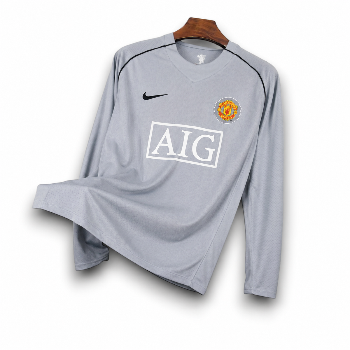 MANCHESTER UNITED - LONG SLEEVE RETRO GOALKEEPER JERSEY 07/08