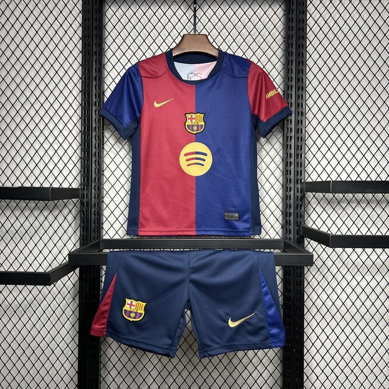 FC BARCELONE - ENSEMBLE ENFANT DOMICILE 24/25