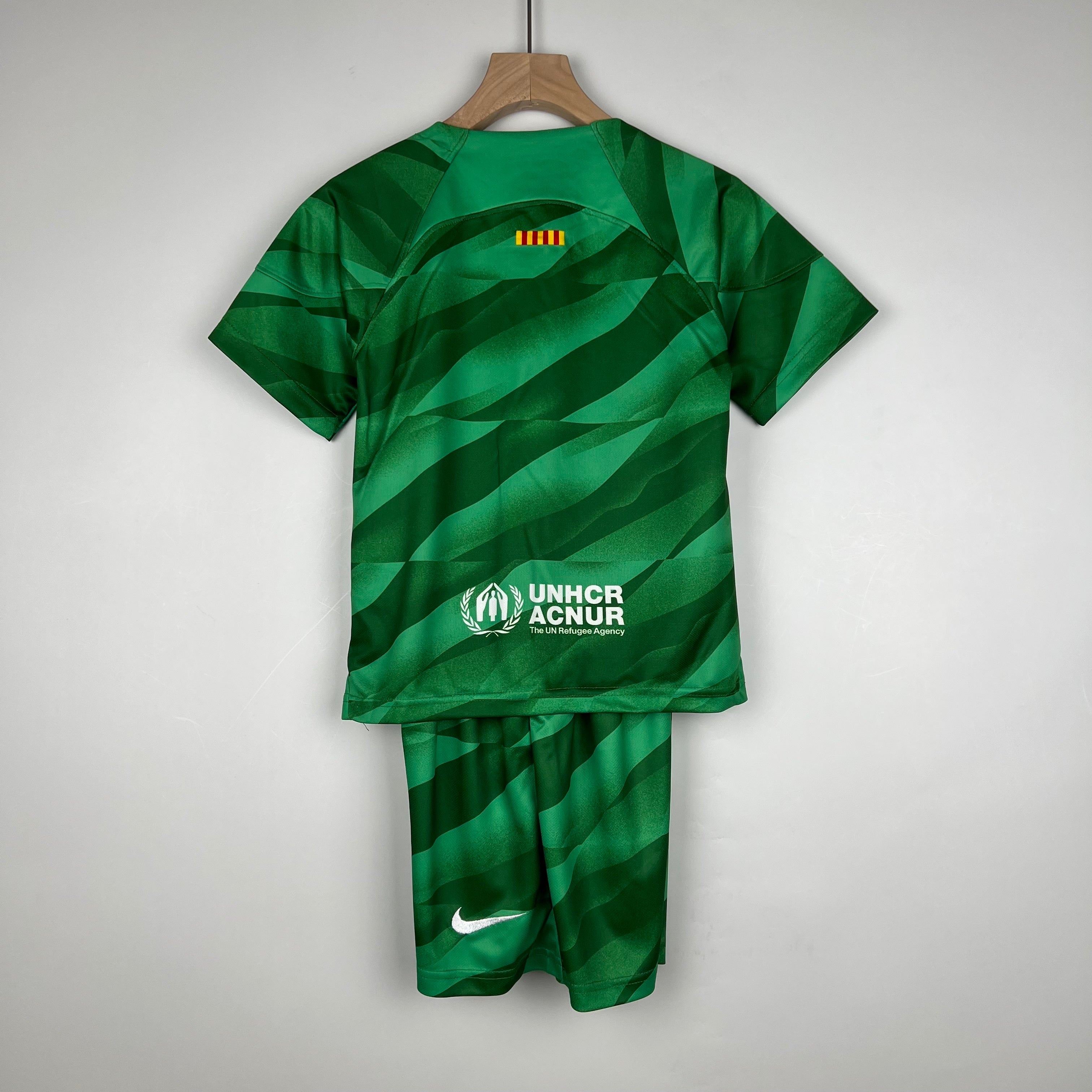 FC BARCELONE - ENSEMBLE ENFANT GARDIEN 23/24