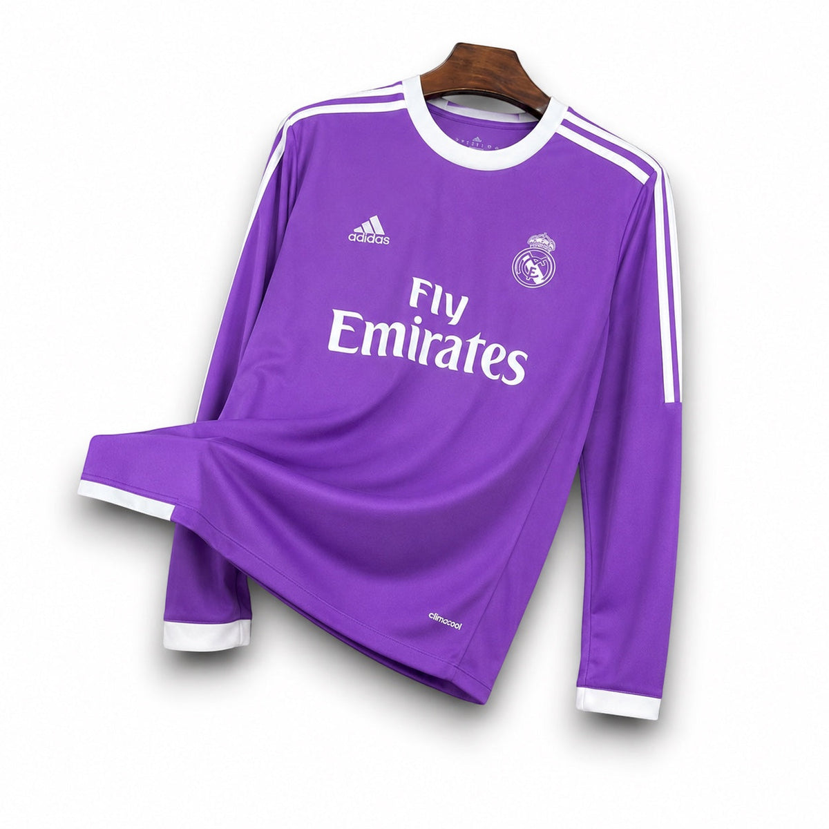 REAL MADRID - MAILLOT EXTÉRIEUR MANCHES LONGUES RETRO 16/17