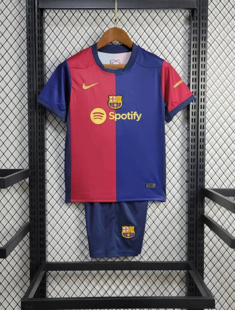 FC BARCELONA - KIDS' HOME KIT 24/25