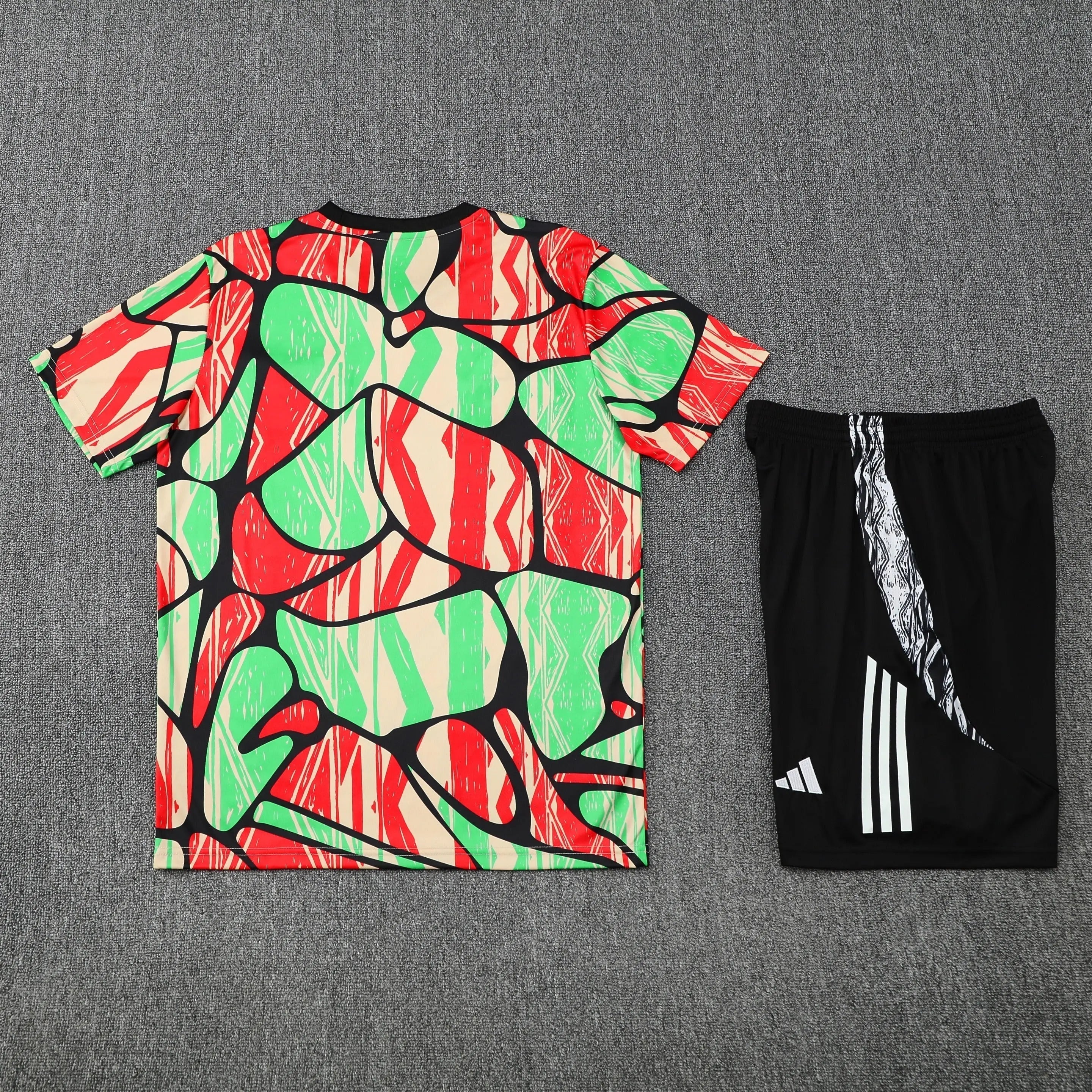 Ensemble Arsenal Vert/Rouge