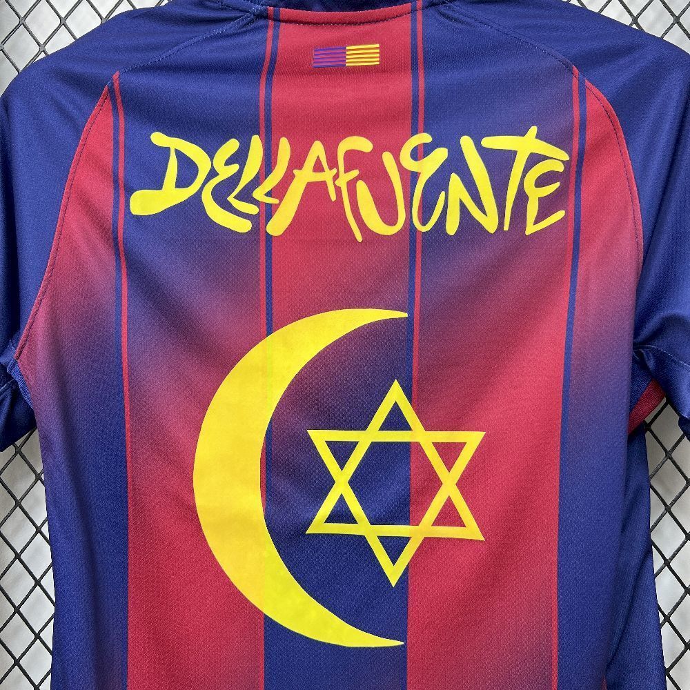 FC BARCELONE - MAILLOT DOMICILE X Dellafuente 25/26