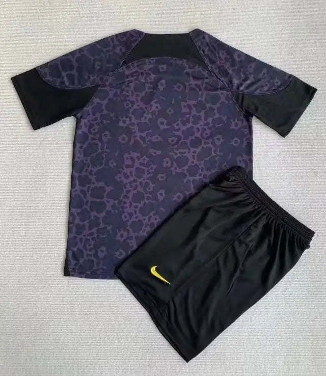 22/23 Ensemble d’entraînement BRÉSIL Noir/Jaune