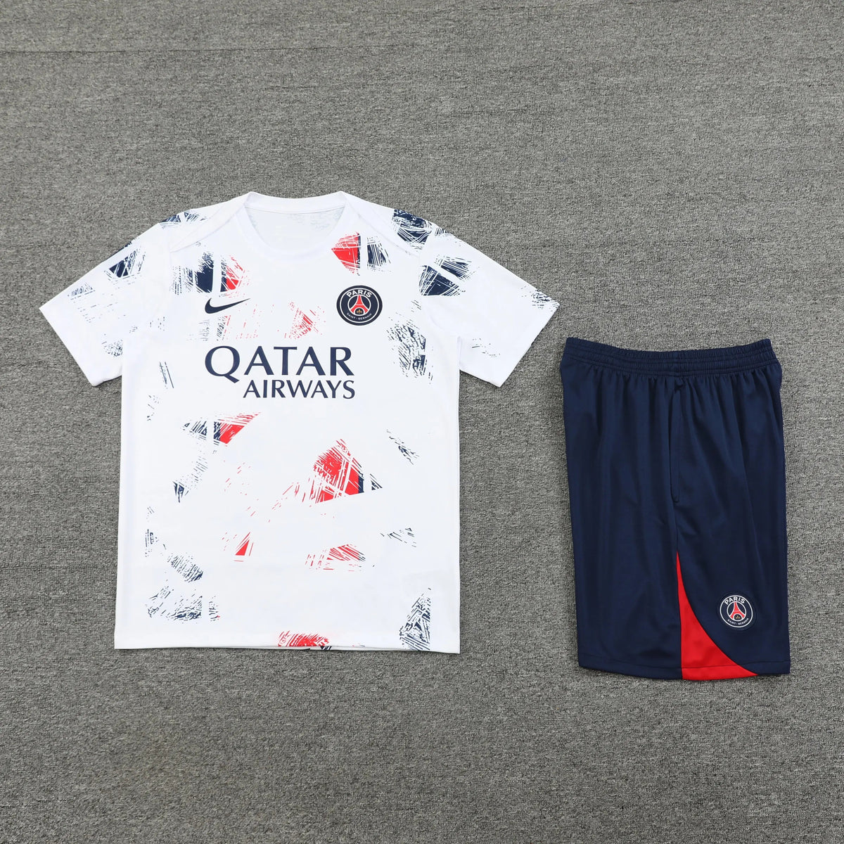 Ensemble PSG Blanc/Bleu/Rouge